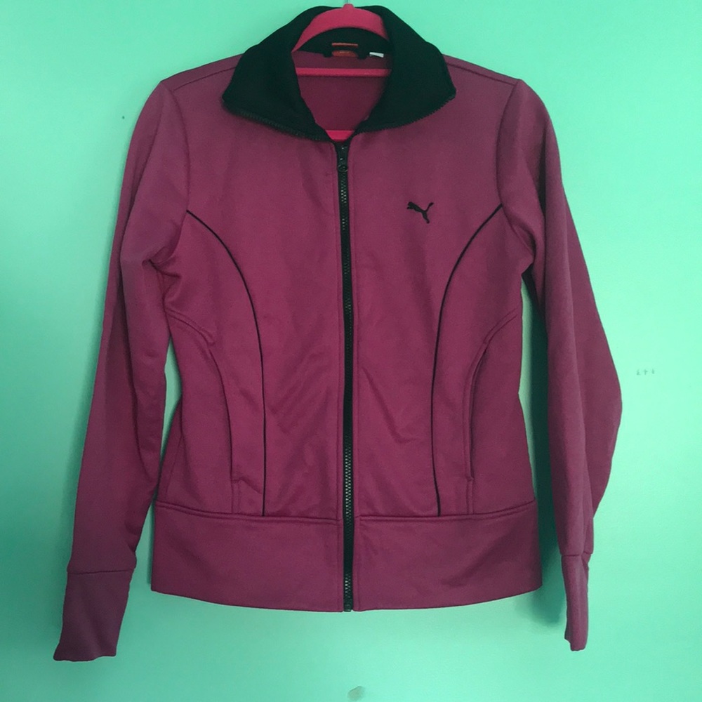 Puma zip up sweatshirt